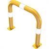 Стоманена тръба за защита от сблъсък - Ø 76 mm жълто / черно | Bild 3