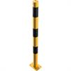 Bariérový sloupek ocelová trubka - Ø 60 x 2,5 mm žlutá / černá | Bild 4