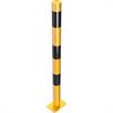Bariérový sloupek ocelová trubka - Ø 60 x 2,5 mm žlutá / černá | Bild 2