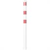 Bariérový sloupek ocelová trubka - Ø 76 x 2,6 mm pevná, pro osazení do betonu žárově pozinkovaná / s bílým povlakem | Bild 3