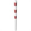 Bariérový sloupek ocelová trubka - Ø 89 x 2,9 mm pevná, pro osazení do betonu žárově pozinkovaná / s bílým povlakem | Bild 4