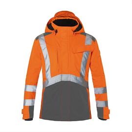 Bunda PROTECTIQ High-Vis hardshell PSA 2 - výstražná oranžová/antracitová