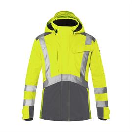 Bunda PROTECTIQ High-Vis hardshell PSA 2 - výstražná žlutá/antracitová