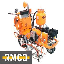CMC AR 30 Pro-CMPR-MAXX - Bezvzduchový stroj na značení silnic s pístovým čerpadlem 6,17 l/min a kompresorem