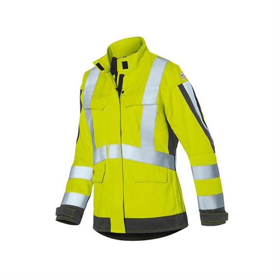 Dámská bunda PROTECTIQ High-Vis ARC2 PSA 3 - výstražná žlutá/antracitová