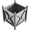 Kulaté trubky - Ø 60 mm vertikální Ocelová trubka 30 x 30 mm horizontální | Bild 3