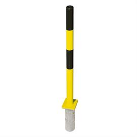 PARAT B Sperrpfosten, 60 / 1330 mm, gelb-schwarz