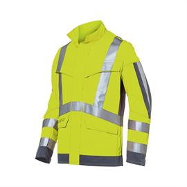 Pracovní bunda PROTECTIQ High-Vis ARC1 PSA 3 - výstražná žlutá/antracitová