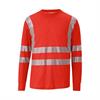 REFLECTIQ High-Vis Longsleeve PSA 2 - výstražná červená barva