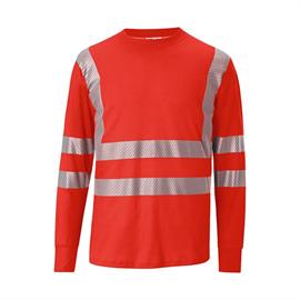 REFLECTIQ High-Vis Longsleeve PSA 2 - výstražná červená barva