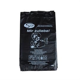 Sáček na psí exkrementy pro dávkovač sáčků Snoopie - červený