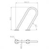 Stojan na kola STR 03 -Stojan na kola / Lean-to parker / Lean-to stand | Bild 5