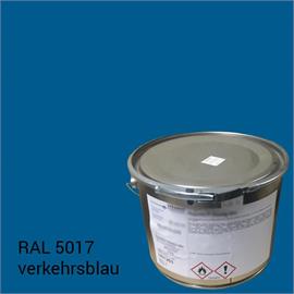 STRAMAT 2K PU barva na označování hal dopravní modrá RAL 5017 v 5 kg balení