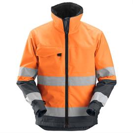 Tepelně izolovaná pracovní bunda Core s vysokou viditelností, třída viditelnosti 3, oranžová