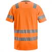 Tričko s vysokou viditelností, oranžové s vysokou viditelností třídy 2 | Bild 2