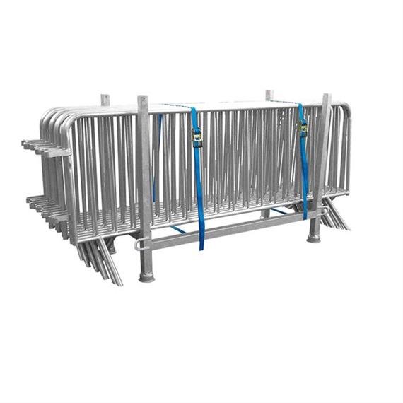 Absperrgitter-Set mit 15 Abspergittern Typ BE