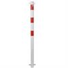 Absperrpfosten Stahlrohr - Ø 60 x 2,5 mm ortsfest zum Einbetonieren