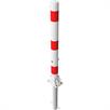 Absperrpfosten Stahlrohr - Ø 76 x 2,6 mm umlegbar, mit Dreikantverschluss | Bild 4