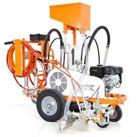 CMC AR 30 Pro-2C - Airless Straßenmarkiermaschine mit 2 Membranpumpen 5,9 L/Min und Honda Motor