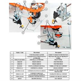 Halterung 25 x 25 x 3