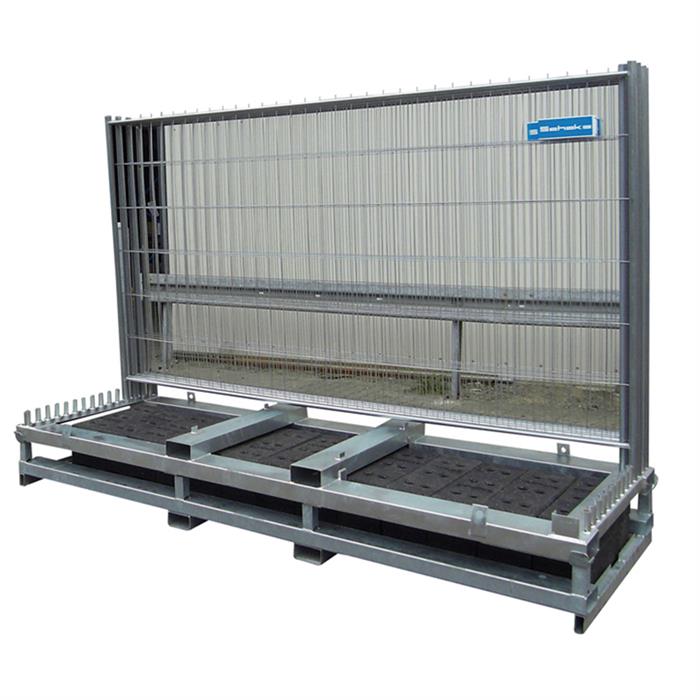 Lager- und Transporttraverse für 30 Fußplatten - STRAMAT Vertriebs GmbH