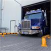LKW Einfahrhilfe, - Ø152,4mm Rundrohr zum Aufdübeln, gelb / schwarz ca. 3000mm | Bild 5
