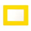 LongLife Klarsicht-Bodenfenster für DIN A4 Beschriftung - Gelb