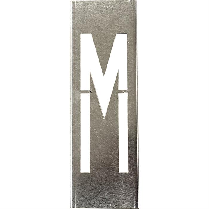 Metallschablonen für Buchstaben aus Metall 30 cm Höhe - Buchstabe