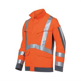 PROTECTIQ High-Vis Arbeitsjacke ARC1 PSA 3 - warnorange/anthrazit