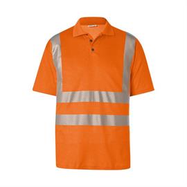 REFLECTIQ High-Vis Polo-Shirt PSA 2 - warnorange - Größe: XS