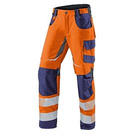 REFLECTIQ High-Vis Sommerhose PSA 2 - warnorange/dunkelblau