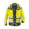 REFLECTIQ High-Vis Wetterjacke Sympatex® PSA 2 - warngelb/anthrazit