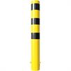 Stahlrohrpoller - Ø 152 x 3,2 mm ortsfest, zum Einbetonieren gelb / schwarz | Bild 3