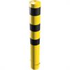 Stahlrohrpoller - Ø 152 x 3,2 mm ortsfest, zum Einbetonieren gelb / schwarz | Bild 4