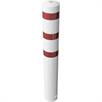 Stahlrohrpoller - Ø 273 x 5 mm ortsfest, zum Einbetonieren feuerverzinkt / weiß beschichtet | Bild 4