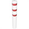 Stahlrohrpoller - Ø 273 x 5 mm ortsfest, zum Einbetonieren feuerverzinkt / weiß beschichtet | Bild 2