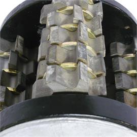 Trommel mit Schällamellen