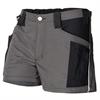 ACTIVIQ korte shorts, antracit/sort - Størrelse: 44