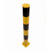 Afspærringsstolpe Beskyttende metalstolpe gul/sort - 159 x 900 mm | Bild 3