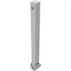 Afspærringsstolpe stålrør 70 x 70 mm foldbar, med trekantet lås | Bild 2