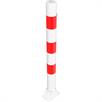 Afspærringsstolpe stålrør - Ø 76 x 2,6 mm foldbar, med profilcylinderlås | Bild 2