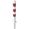 Barrierepæl stålrør 70 x 70 mm foldbar, til hængelås | Bild 4