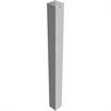 Barrierestolpe stålrør 100 x 100 x 3 mm fast, til fastgørelse i beton | Bild 4