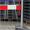 Beslag til afspærringshegn på byggepladebarrierehegn | Bild 2