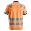 High-vis polo shirt, høj synlighed klasse 2 orange - Størrelse: L | Bild 2