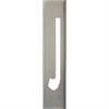 Metal Stencils til metal bogstaver 20 cm højde - Bogstav J - 20 cm