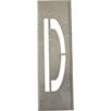 Metal Stencils til metal bogstaver 30 cm højde - Bogstav W - 30 cm | Bild 2