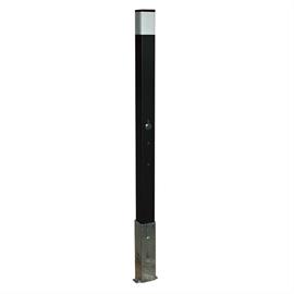 MORION Sperrpfosten herausnehmbar, Dreikant, 70, zum Einbetonieren, DB 703, reflektierend