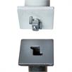 PARAT B Sperrpfosten, 70 x 70 / 1330 mm, rot-weiß | Bild 4