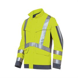 PROTECTIQ High-Vis arbejdsjakke ARC2 PSA 3 - advarselsgul/antracit